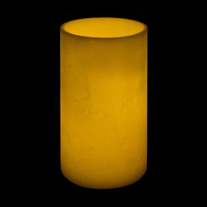 10x19 Ivory Round LED Flameless Extra Large Pillar Candles