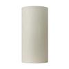 10x21 Ivory Round LED Flameless Extra Large Pillar Candles