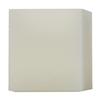 3x3x3 LED Flameless Square Pillar Candles Ivory