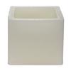 3x3x3 LED Flameless Square Pillar Candles Ivory