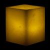 3x3x3 LED Flameless Square Pillar Candles Ivory