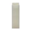 3x3x10 LED Flameless Square Pillar Candles Ivory
