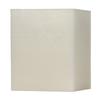 4x4x5 LED Flameless Square Pillar Candle Ivory