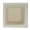 4x4x5 LED Flameless Square Pillar Candle Ivory