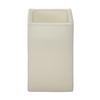 4x4x7 LED Flameless Square Pillar Candle Ivory