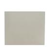 5x5x4 Square Flameless Large Pillar Candles Ivory
