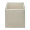 5x5x6 Square Flameless Large Pillar Candles Ivory