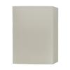 5x5x7 Square Flameless Large Pillar Candles Ivory