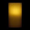 5x5x9 Square Flameless Large Pillar Candles Ivory