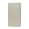 5x5x10 Square Flameless Large Pillar Candles Ivory