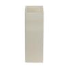 5x5x15 Square Flameless Large Pillar Candles Ivory