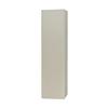 5x5x19 Square Flameless Large Pillar Candles Ivory