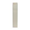 5x5x23 Square Flameless Large Pillar Candles Ivory