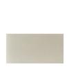 6x6x3 Flameless Large Square Pillar Candle Ivory