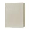 6x6x8 Flameless Large Square Pillar Candle Ivory