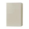 6x6x10 Flameless Large Square Pillar Candle Ivory
