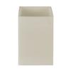 6x6x10 Flameless Large Square Pillar Candle Ivory