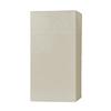 6x6x12 Flameless Large Square Pillar Candle Ivory