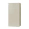 6x6x13 Flameless Large Square Pillar Candle Ivory