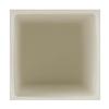 6x6x13 Flameless Large Square Pillar Candle Ivory