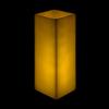 6x6x13 Flameless Large Square Pillar Candle Ivory