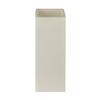 6x6x16 Flameless Large Square Pillar Candle Ivory