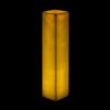 6x6x20 Flameless Large Square Pillar Candle Ivory