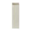 6x6x21 Flameless Large Square Pillar Candle Ivory