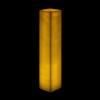 6x6x22 Flameless Large Square Pillar Candle Ivory