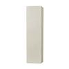 6x6x23 Flameless Large Square Pillar Candle Ivory