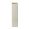 6x6x23 Flameless Large Square Pillar Candle Ivory