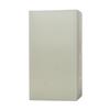 8x8x15 Extra Large Square Pillar Flameless Candle Ivory