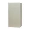 8x8x17 Extra Large Square Pillar Flameless Candle Ivory