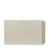 10x10x6 Flameless Extra Large Square Pillar Candle Ivory