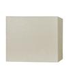 10x10x8 Flameless Extra Large Square Pillar Candle Ivory