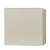 10x10x9 Flameless Extra Large Square Pillar Candle Ivory