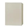 10x10x14 Flameless Extra Large Square Pillar Candle Ivory