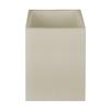 10x10x15 Flameless Extra Large Square Pillar Candle Ivory