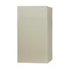 10x10x19 Flameless Extra Large Square Pillar Candle Ivory