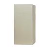 10x10x22 Flameless Extra Large Square Pillar Candle Ivory