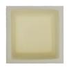 10x10x22 Flameless Extra Large Square Pillar Candle Ivory
