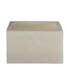 5x7x5 Flameless Large Wide Pillar Candles Ivory
