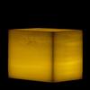 5x7x5 Flameless Large Wide Pillar Candles Ivory