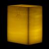 5x7x8 Flameless Large Wide Pillar Candles Ivory