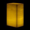 5x7x10 Flameless Large Wide Pillar Candles Ivory