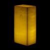 5x7x13 Flameless Large Wide Pillar Candles Ivory