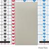 5x7x13 Flameless Large Wide Pillar Candles Ivory