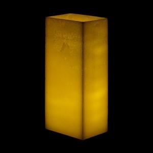 5x7x14 Flameless Large Wide Pillar Candles Ivory