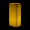 5x7x14 Flameless Large Wide Pillar Candles Ivory