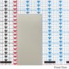 5x7x14 Flameless Large Wide Pillar Candles Ivory